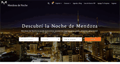 Desktop Screenshot of mendozadenoche.com.ar